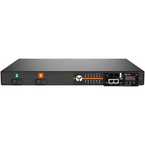 Vertiv Geist horizontal geschaltete Rack-PDU - 1HE | 32 A | (12) Kombisteckdosen C13/C19 | 1P+N+E | 200 V/240 V | 7,3 kW |