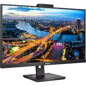 Philips 276B1JH 27" (68.6 cm) Class Webcam WQHD LCD Monitor - 16:9 - Textured Black - 27" (68.6 cm) Viewable - In-plane Sw