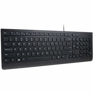 Lenovo Essential Tastatur - Kabel Konnektivität - USB Typ-A Schnittstelle - Schweizer Französisch, Schweizerdeutsch - Schw