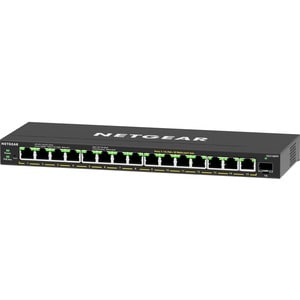 Netgear 16-Port High-Power PoE+ Gigabit Ethernet Plus Switch (231W) with 1 SFP Port - 15 Ports - Manageable - 3 Layer Supp