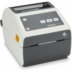 Zebra ZD421-HC Desktop Direct Thermal Printer - Monochrome - Portable - Label/Receipt Print - USB - USB Host - Wireless LA