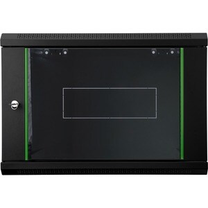 Digitus Dynamic Basic 12U Wall Mountable Rack Cabinet for LAN Switch, Patch Panel - 482.60 mm Rack Width x 365 mm Rack Dep