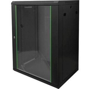 Digitus Dynamic Basic 16U Wall Mountable Rack Cabinet for LAN Switch, Patch Panel - 482.60 mm Rack Width x 365 mm Rack Dep