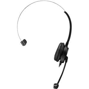 Adesso Xtream P1 Wired Over-the-head Mono Headset - Black - Monaural - Supra-aural - 32 Ohm - 20 Hz to 20 kHz - 180 cm Cab