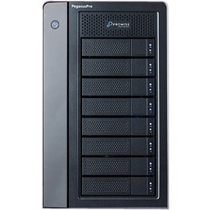 PEGASUSPRO R8 8X8TB SATA HDD RAID 0.7M TB 40GB/S USB3.2 GEN2