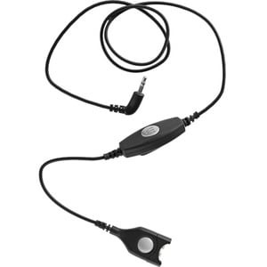 EPOS Standard Bottom Cable, ED to 3.5 3 Pole CALC 01 - Easy Disconnect/Mini-phone Audio Cable for Audio Device, Telephone 