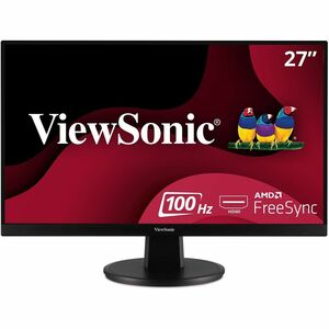 ViewSonic VA2747-MH 27 Inch Full HD 1080p Monitor with FreeSync, 100Hz, Ultra-Thin Bezel, Eye Care, HDMI, VGA Inputs for H