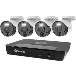 Swann Master SWNVK-876804 5 Megapixel 8 Channel Night Vision Wired Video Surveillance System 2 TB HDD - Network Video Reco