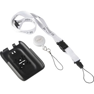 Sacoche de transport SpacePole M-Case Miura Terminal de paiement - Noir - Plastique ABS Cuerpo - Clip de ceinture, Sangle 