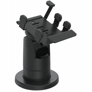 SpacePole Stack Counter Mount for Payment Terminal - Black - Metal, Composite - 1 / Box