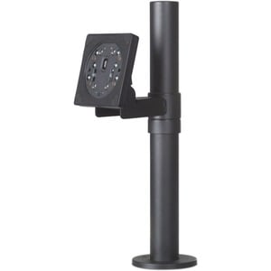 SpacePole Pole Mount for Display Screen - Black - 1 Display(s) Supported