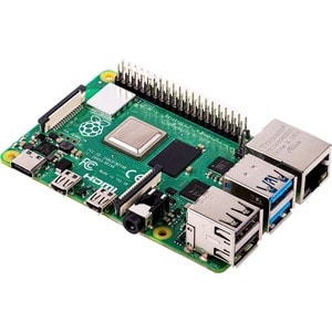 Raspberry Pi Single Board Computer für LCD-Display, Monitor - Module - Rot, Weiß - Cortex A72 - BCM2711 - Quad-Core - 1,50