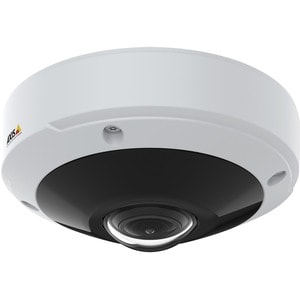 AXIS M3057-PLVE MkII 6 Megapixel Indoor/Outdoor HD Network Camera - Colour - Dome - White - 20 m Infrared Night Vision - H