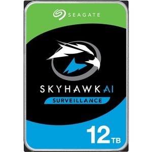 Seagate SkyHawk AI ST12000VE001 12 TB Hard Drive - 3.5" Internal - SATA (SATA/600) - Network Video Recorder, Camera Device