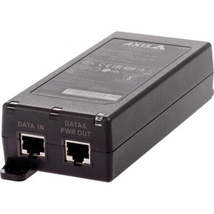 Injecteur POE AXIS - 24 V AC Entrée - 56 V DC Sortie - Gigabit Ethernet Port(s) d'entrée - PoE (Power Over Ethernet) Port(