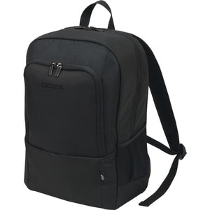 Dicota Eco Tasche (Rucksack) für 38,1 cm (15 Zoll) bis 43,9 cm (17,3 Zoll) Notebook - Schwarz - 300D Polyethylene Terephth