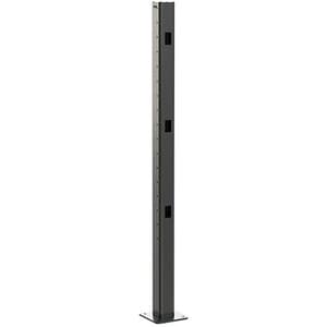 Chief FUSION FMSFC Floor Mount for Video Wall, Display Screen - Black - Height Adjustable - 42" to 65" Screen Support - 12