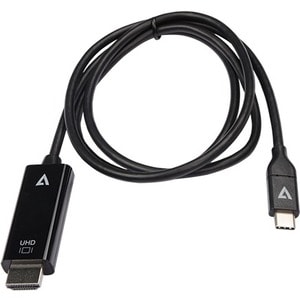 Câble A/V V7 V7UCHDMI-1M - 1,01 m HDMI/USB-C - Cable for Périphérique audio/vidéo, Ordinateur de bureau, Ordinateur Portab