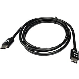 Câble pour transfert de données V7 V7USB2C-1M - 1,01 m USB-C - Cable for Dispositif périphérique, Caméra, Scanner, Imprima