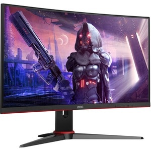 AOC C24G2AE 24" Class Full HD Ecrã curvo Monitor LCD para gaming - 16:9 - 59.9 cm (23.6") Viewable - Alinhamento vertical 