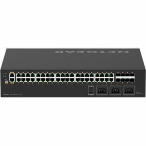 Switch Ethernet Netgear AV Line M4250 M4250-40G8XF-PoE++ 40 Porte Gestibile - Gigabit Ethernet, 10 Gigabit Ethernet - 10/1