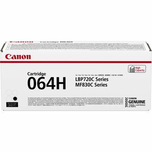 Canon 064H Original High Yield Laser Toner Cartridge - Single Pack - Black - 1 Piece - 13400 Pages