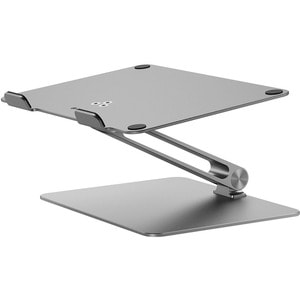 Alogic Elite Adjustable Laptop Riser - Space Grey - Desk - Aluminium Alloy - Space Gray