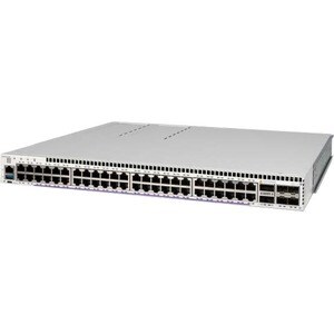 OS6860N-P48Z: MULTI-GIGE L3 1 RU CHASSIS WITH 36 10/100/1000 B