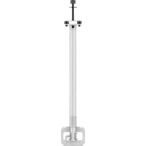Hanwha Techwin Ceiling Mount for Monitor - White - 35 lb Load Capacity - 75 x 75, 100 x 100 - Steel, Aluminum