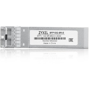 ZYXEL SFP10G-SR - 10 Gigabit SFP+ Transceiver Module | Multi-Mode | Duplex LC | 850nm Wavelength (10 Pack) - For Optical N