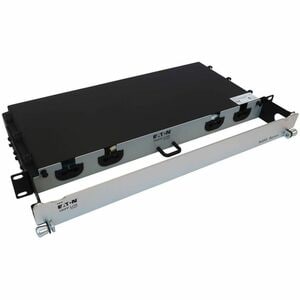 Eaton Tripp Lite Series Preloaded Fiber Panel, 1U - 6x (4x LC/LC Duplex M/M) 8F Trunk Cables, OS2 Singlemode, 10 m (32.8 f