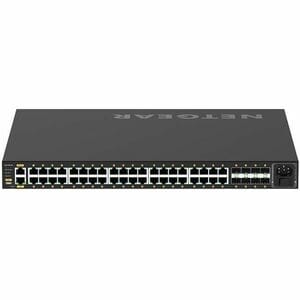 Netgear AV Line M4250 M4250-40G8XF-PoE+ 40 Ports Manageable Ethernet Switch - Gigabit Ethernet, 10 Gigabit Ethernet - 10/1