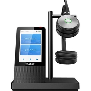 Yealink WH66 Mono Teams Headset - Microsoft Teams Certification - Mono - Wireless - DECT CAT-iq - 16000 cm - 32 Ohm - 20 H