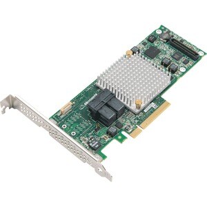 Microchip Adaptec 8805 Controlador SAS - 12Gb/s SAS - PCI Express 3.0 x8 - 1 GB - Cartão Plug-in - Adequado para RAID - 0,