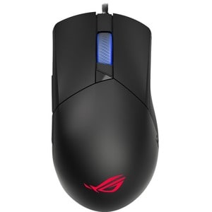 Asus ROG Gladius III Gaming Mouse - USB 2.0 - Optical - 6 Programmable Button(s) - Black - 1 - Cable - 26000 dpi - Scroll 