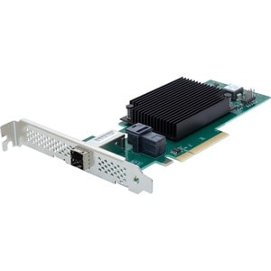 ATTO 4-Port External 4-Port Internal 12Gb/s SAS/SATA to PCIe 4.0 Host Bus Adapter - 12Gb/s SAS - PCI Express 4.0 x8 - Plug