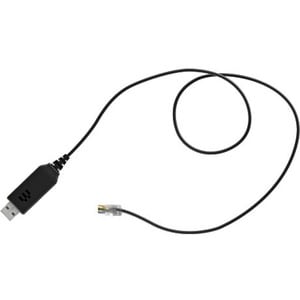 EPOS CEHS-CI 02 RJ-45/USB Telefonkabel - Cable for Telefon, Headset, IP-Telefon, Elektronischer Hook-Switch