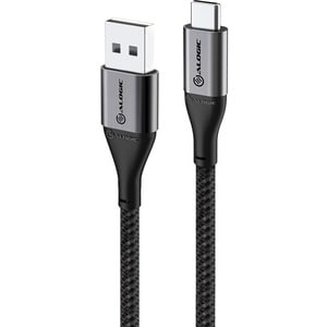 Alogic SUPER Ultra 1.50 m USB/USB-C Data Transfer Cable - 1 - Cable for Cellular Phone, Tablet, Notebook, Peripheral Devic