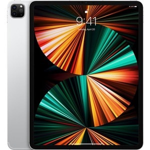 iPad Pro 12.9in (5th Gen) Wi-Fi + Cellular 1TB - Silver - M1 - Retina XDR - Face ID - USB-C - 5G - Supports Apple Pencil (