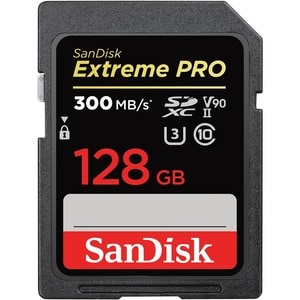 SANDISK EXTREME PRO SDHC UHS-II 128GB