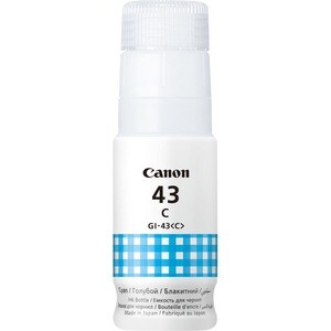 Canon GI-43C Refill Ink Bottle - Cyan - Inkjet - 1 Pack