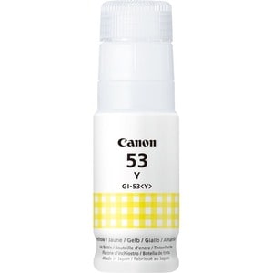 Canon GI-53Y Refill Ink Bottle - Yellow - Inkjet - 8000 Pages
