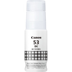 Canon GI-53BK Refill Ink Bottle - Black - Inkjet - 3700 Pages
