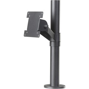 SpacePole Classic SPV1101 Pole Mount for Display Screen, LCD Display - Black - Height Adjustable - 75 x 100 - 1