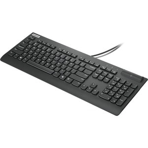 Lenovo Keyboard - Cable Connectivity - USB Type A Interface - Spanish - Black - 106 - PC