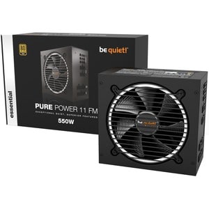 be quiet! Pure Power 11 ATX12V/EPS12V Modular Power Supply - 550 W - Internal - 120 V AC, 230 V AC Input - 3.3 V DC Output