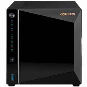 Asustor Drivestor 4 Pro AS3304T - 4 Bay NAS, 1.4GHz Quad Core, 2.5GbE Port, 2GB RAM DDR4, Network Attached Storage (Diskle