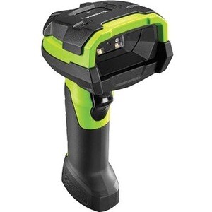Zebra DS3678-HP Barcode Scanner - Wireless Connectivity - 1D, 2D - Imager - Industrial Green - Warehouse, Manufacturing