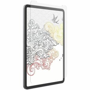 ZAGG InvisibleShield GlassFusion+ Canvas for Gen 6/5/4/3 iPad 12.9 Pro - Flexible Hybrid Protection with a Paper Finish