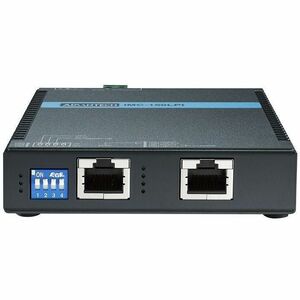 Advantech Industrial Long Reach PoE+ Extender - 2 x Network (RJ-45) - 1640.42 ft Extended Range - 2624.67 ft Operating Dis